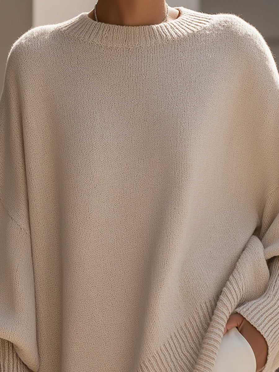 Amélie | Asymmetrical Oversized Sweater