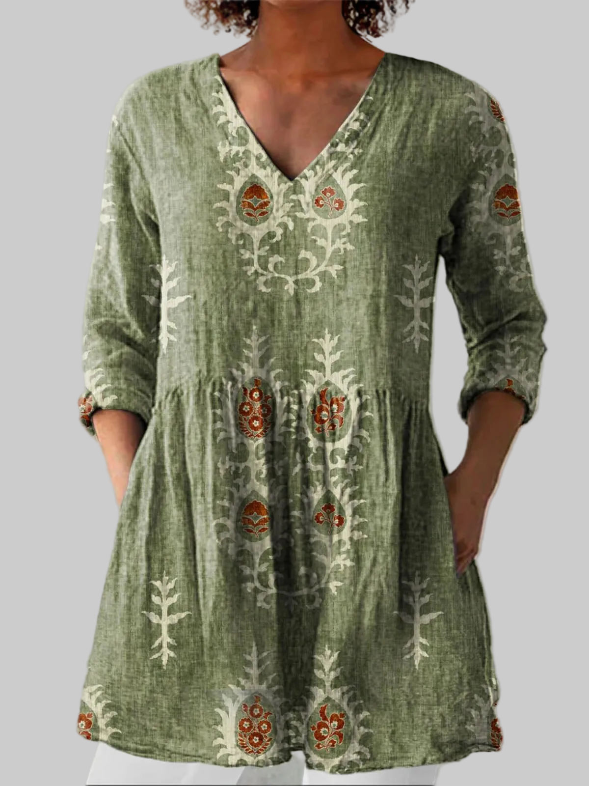 Elise | Effortless Long Blouse