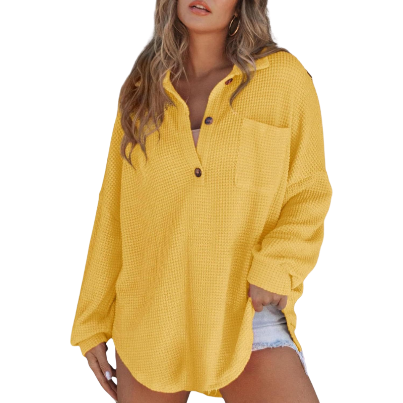 Kathryn | Button Tunic Blouse