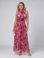 Avien | Halter Midi Dress