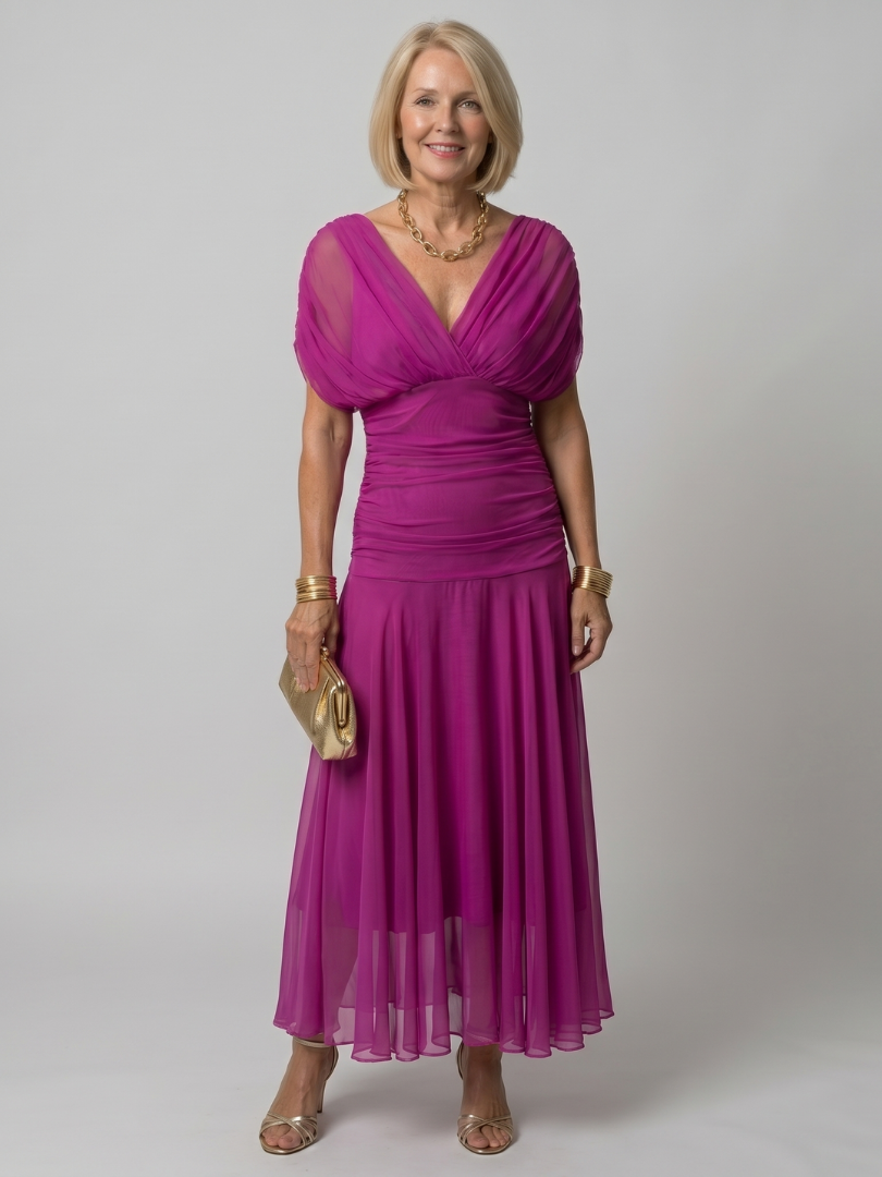 Calen | Off-Shoulder Midi Dress
