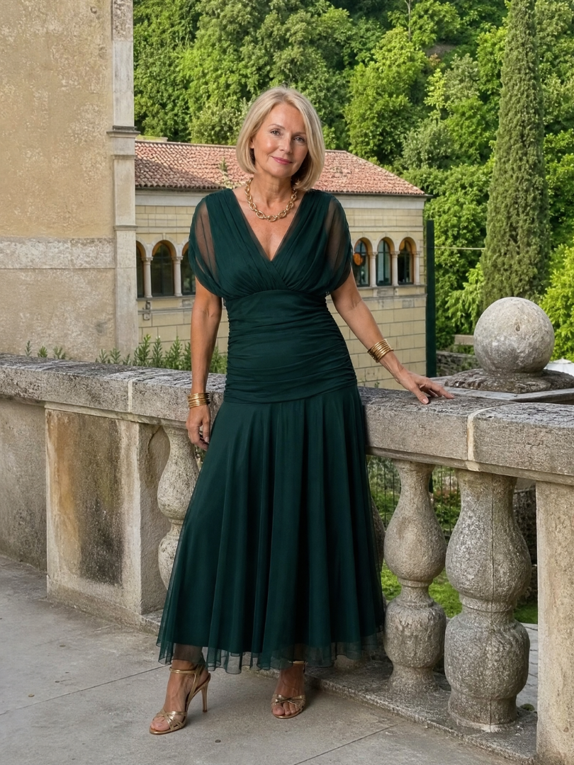 Calen | Off-Shoulder Midi Dress