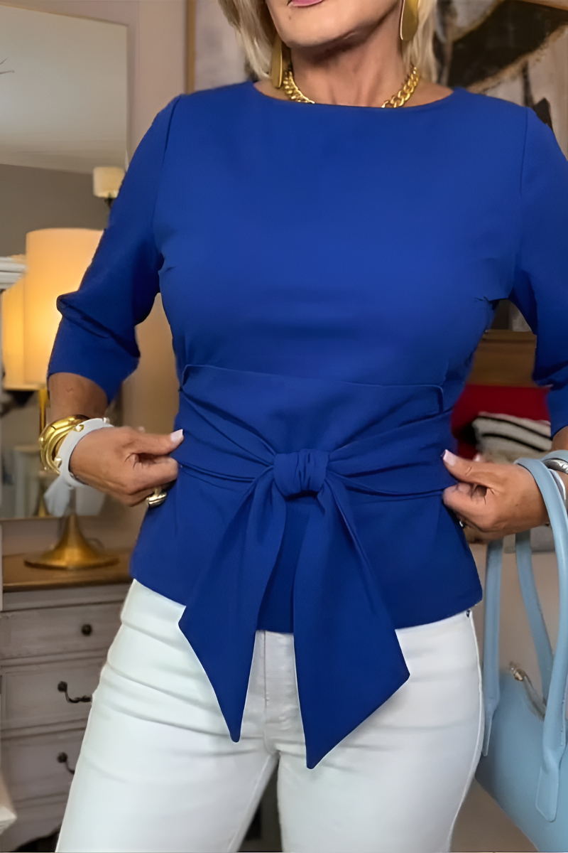 Daria | Bow-Waist Top