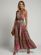 Rowen | Halter Midi Dress