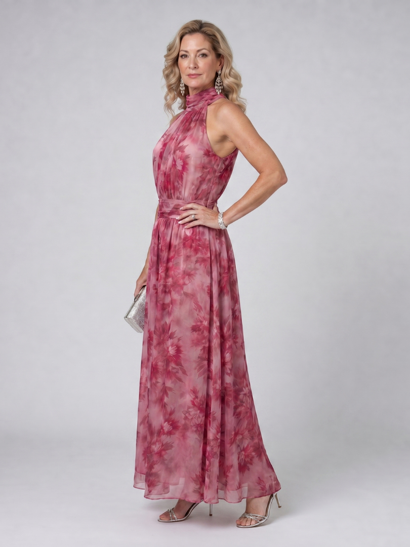 Avien | Halter Midi Dress