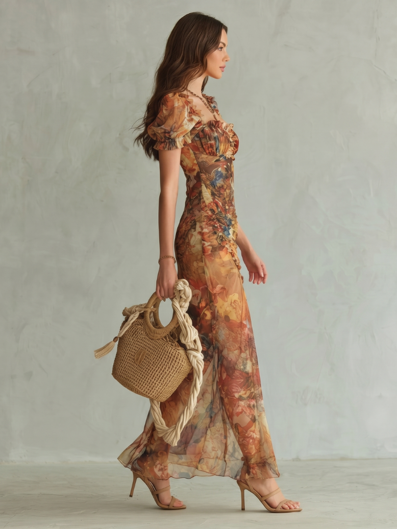 Ciel | Elegant Midi Dress