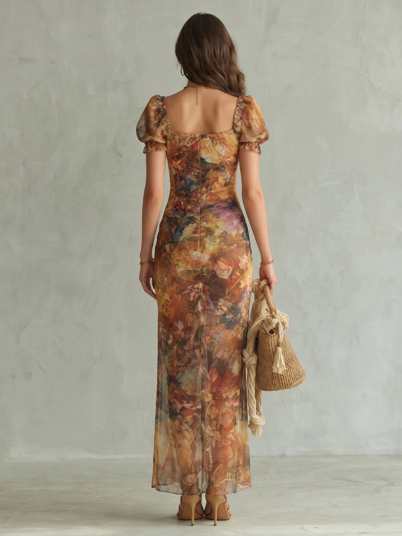 Ciel | Elegant Midi Dress