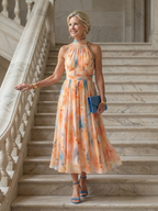 Elin | Halter Midi Dress