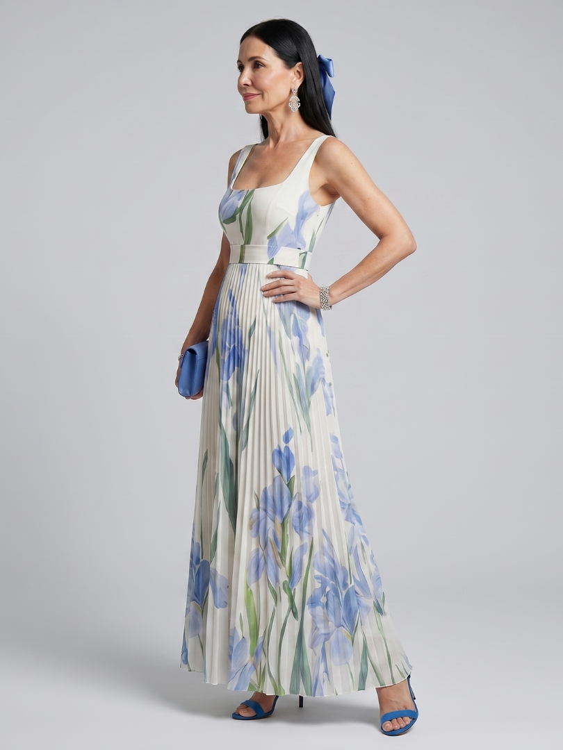Ophelia | Floral Midi Dress