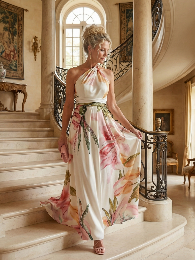 Amiel | Floral Maxi Dress