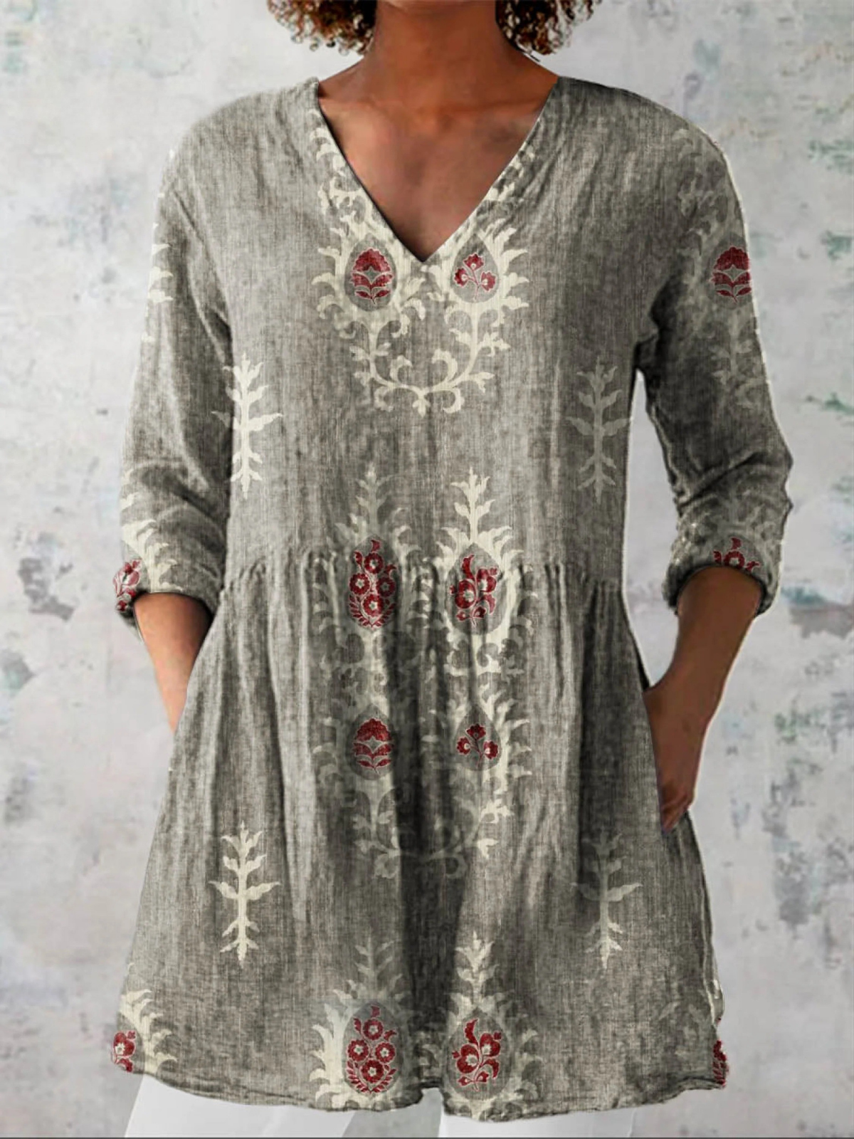 Elise | Effortless Long Blouse