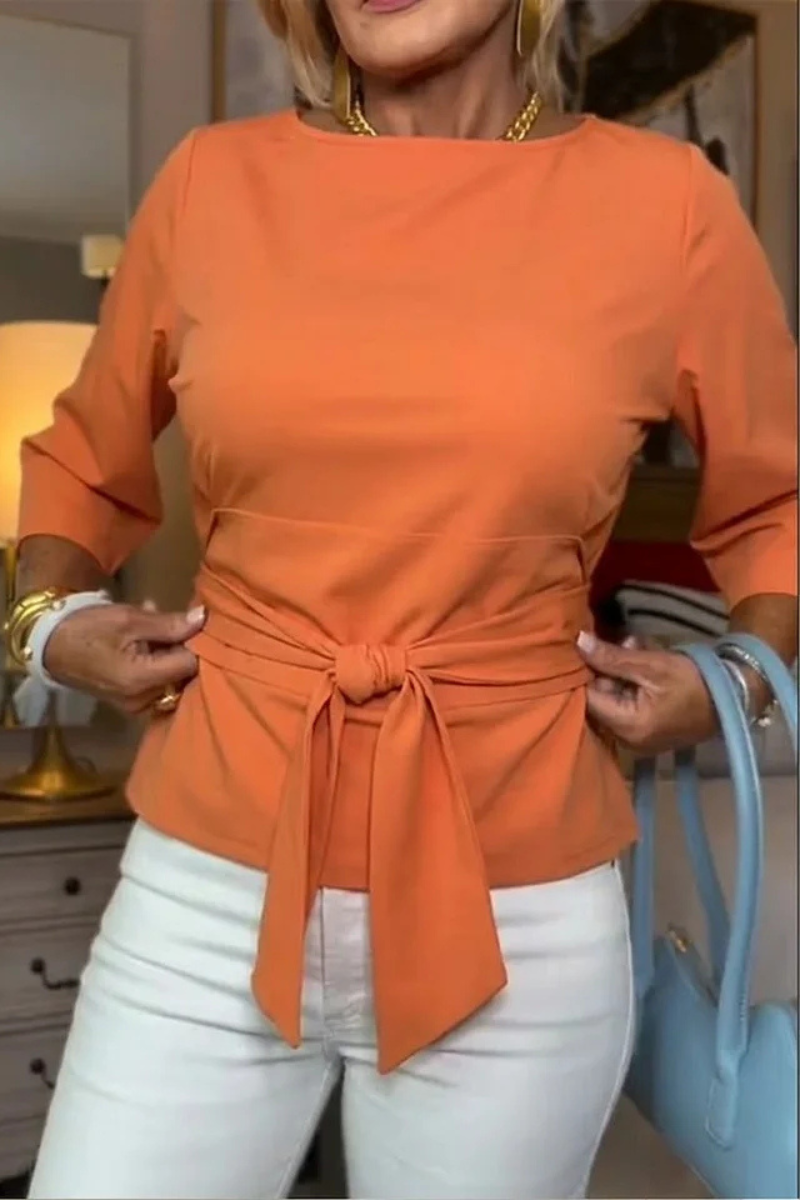 Daria | Bow-Waist Top