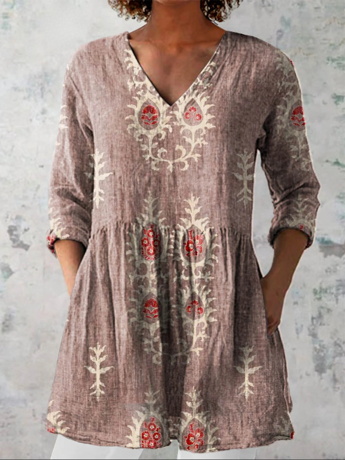 Elise | Effortless Long Blouse