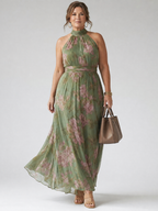 Mirelle | Halter Midi Dress