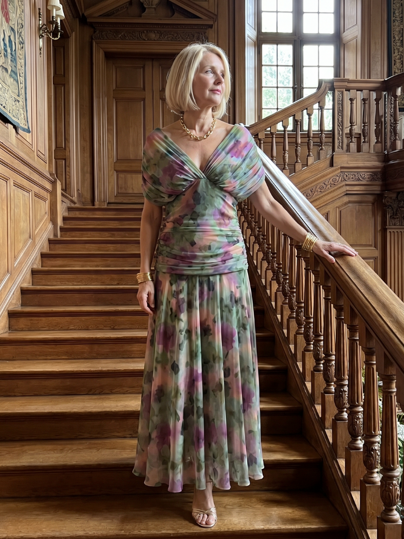 Calen | Off-Shoulder Midi Dress