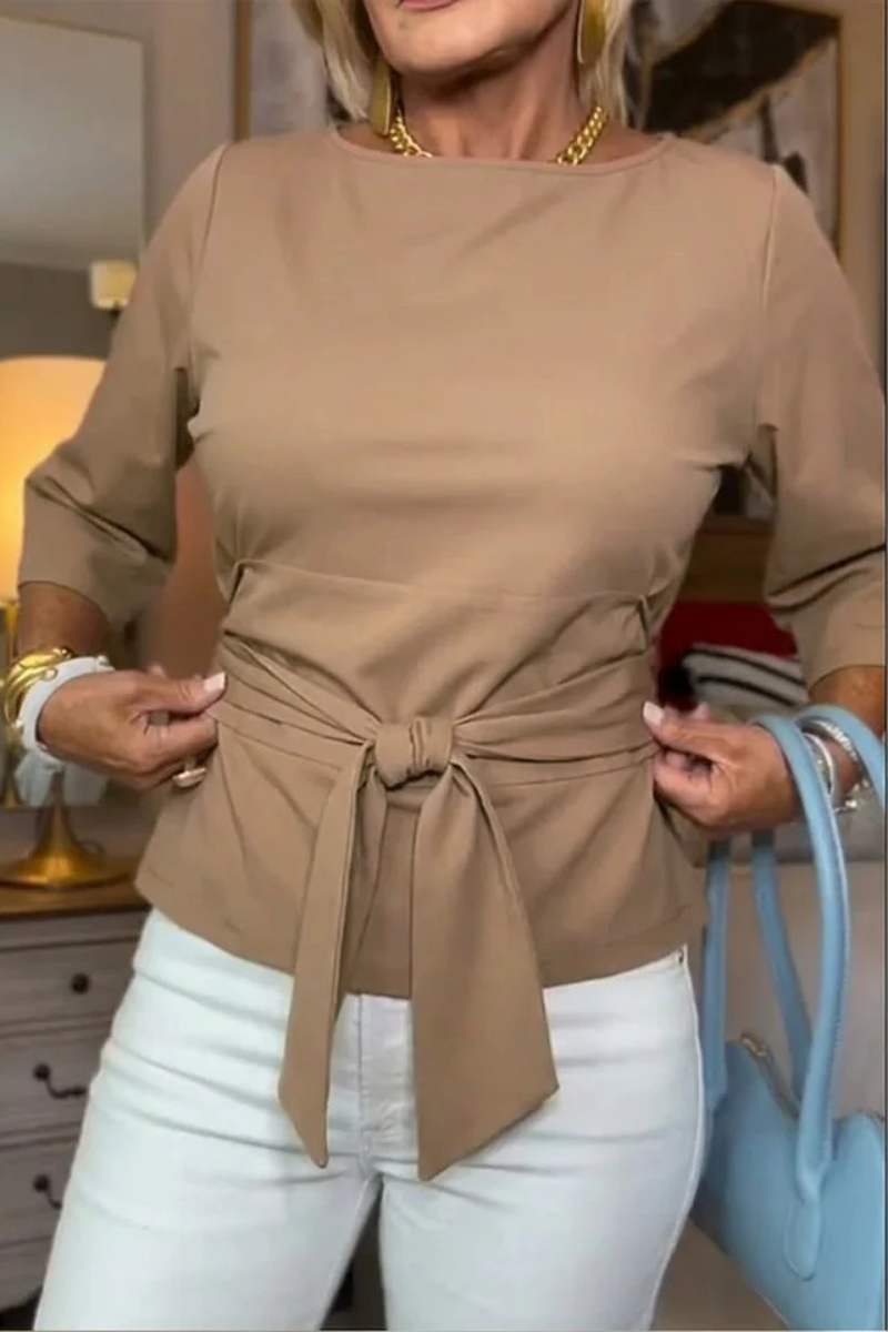 Daria | Bow-Waist Top