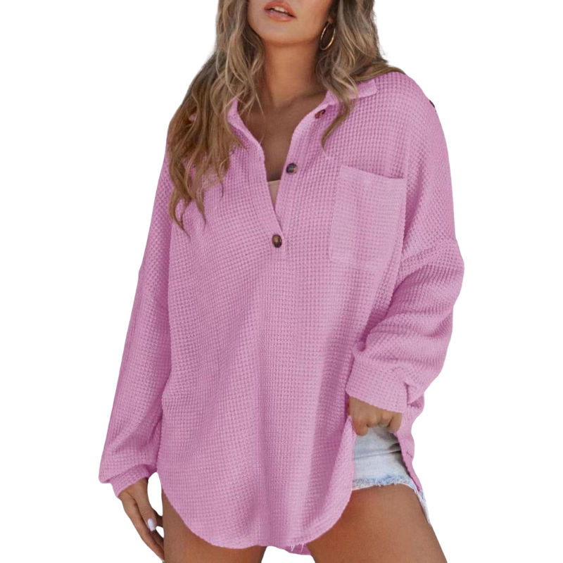 Kathryn | Button Tunic Blouse