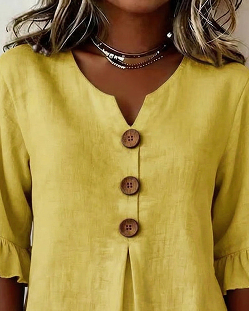 Sophia | Ruffle-Detail Blouse
