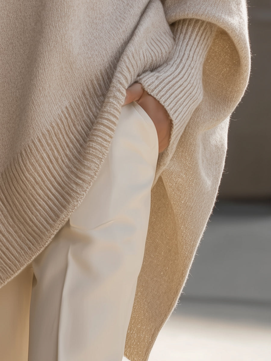 Amélie | Asymmetrical Oversized Sweater