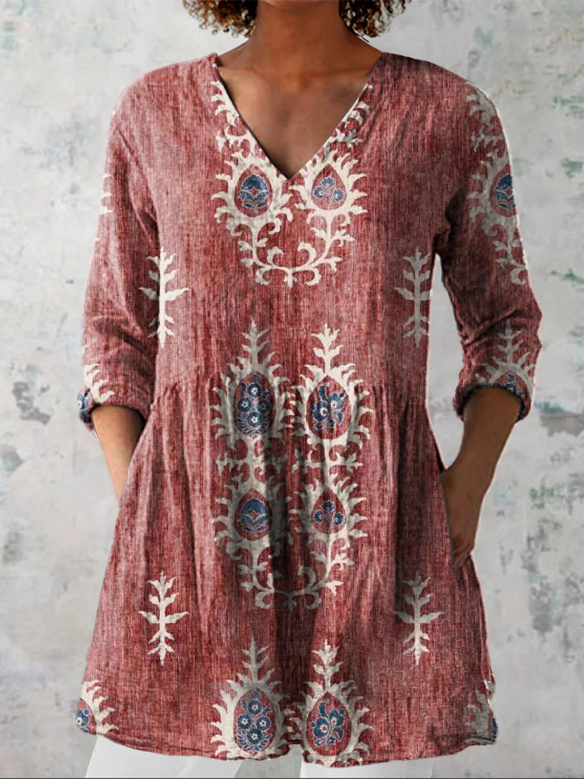 Elise | Effortless Long Blouse