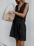 Calista | Sleeveless Top & Flowing Skirt