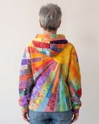 Dawnella | Sunburst Hooded Top