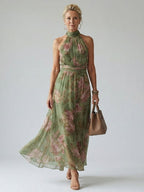 Mirelle | Halter Midi Dress