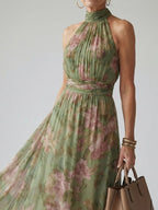 Mirelle | Halter Midi Dress