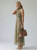 Mirelle | Halter Midi Dress