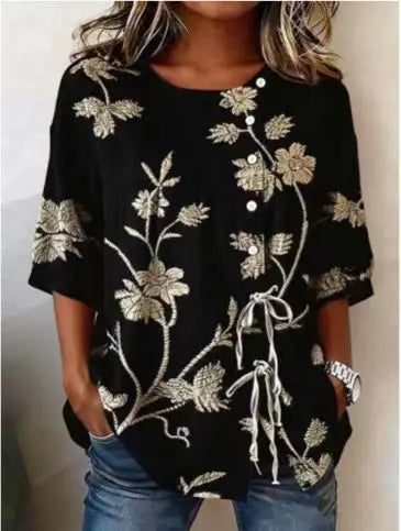 Celestina | Romantic Floral Blouse