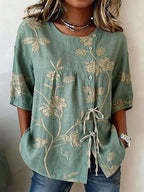 Celestina | Romantic Floral Blouse