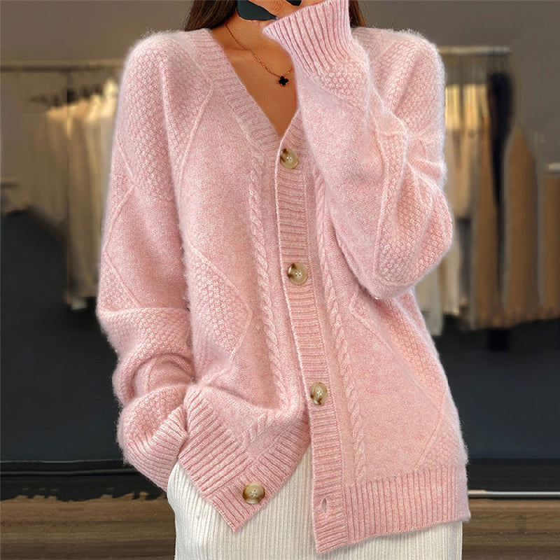Estelle | V-Neck Button Cardigan