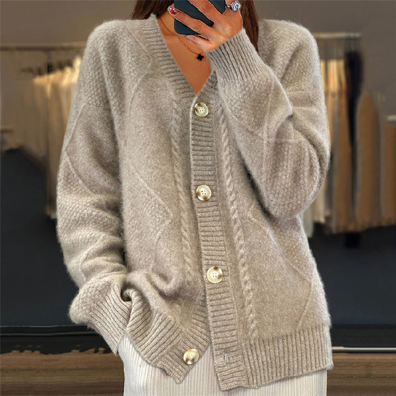 Estelle | V-Neck Button Cardigan