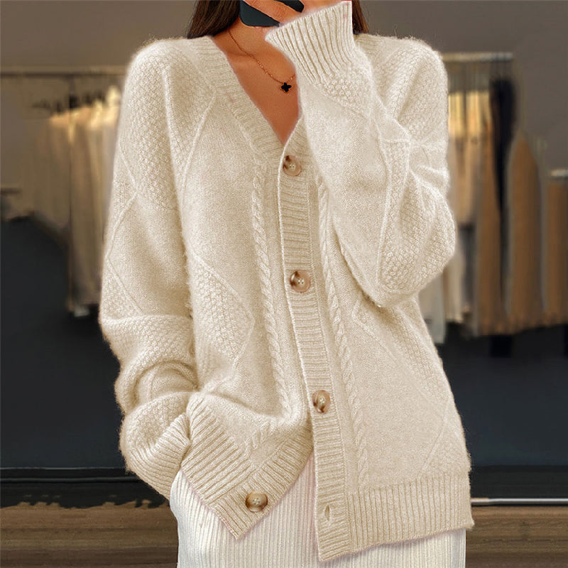 Estelle | V-Neck Button Cardigan