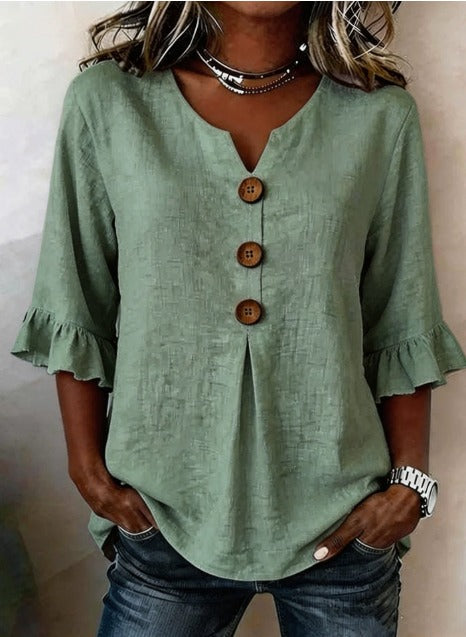 Sophia | Ruffle-Detail Blouse