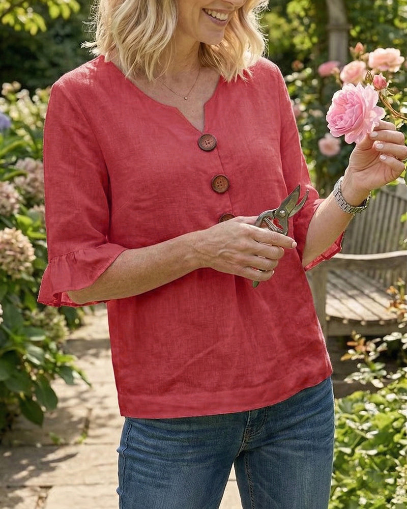 Sophia | Ruffle-Detail Blouse