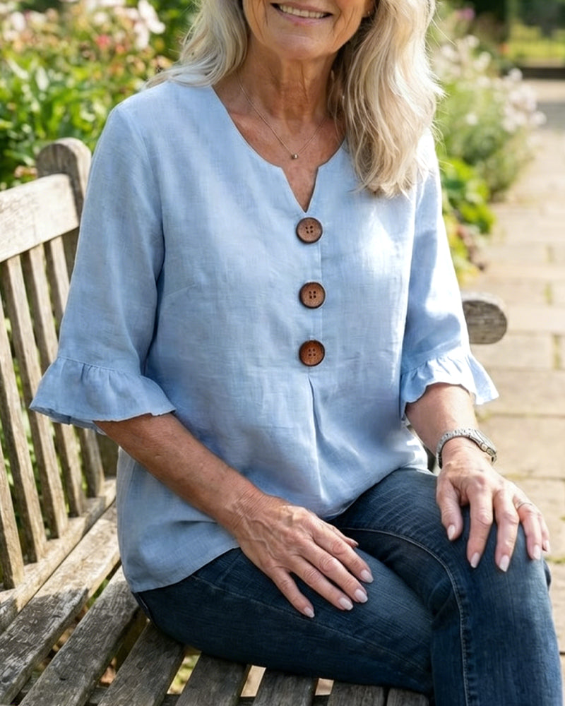Sophia | Ruffle-Detail Blouse