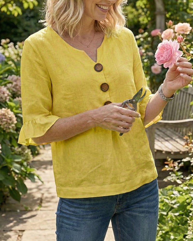 Sophia | Ruffle-Detail Blouse