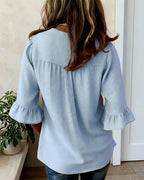 Sophia | Ruffle-Detail Blouse